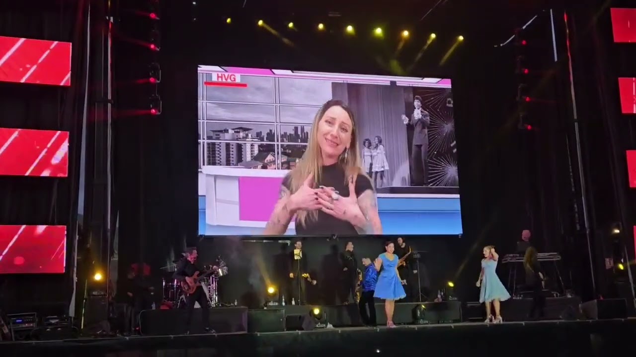 Historia de la verbena con la Oca Band en A Rúa