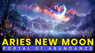 New Moon Manifestation Portal: Enter the Aries New Moon Portal of Abundance (888 Hz)