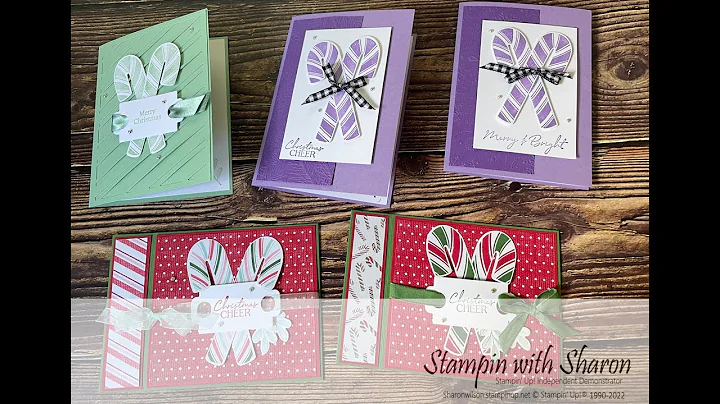 Sweet Candy Canes - Friday Fun with Sharon Wilson