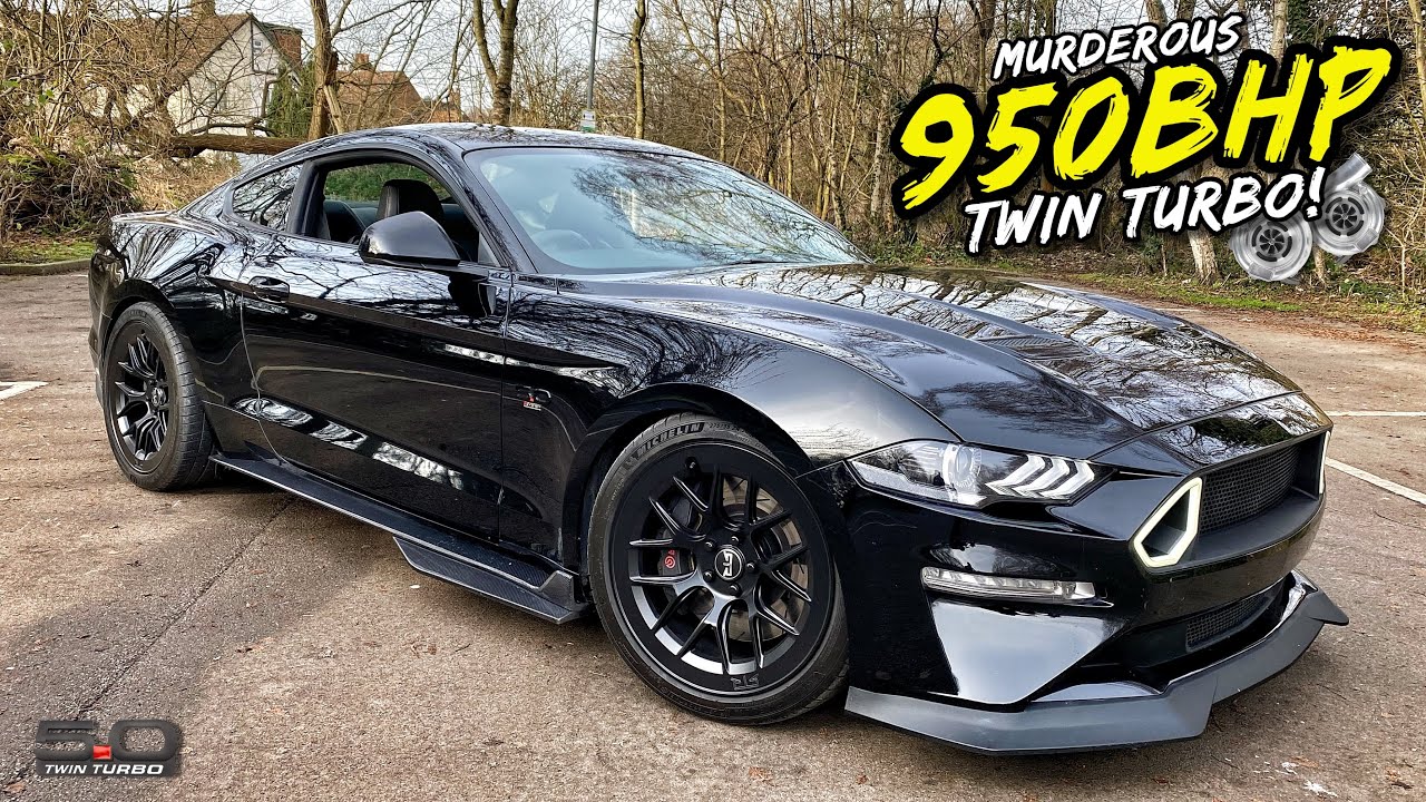 twin turbo, ford mustang, mustang gt, supercharged mustang, 1000bhp mustang...