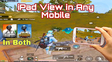 iPad View PUBG on ALL Android 🔥 Step-by-Step Safe Method | PUBG Mobile Tips & Tricks