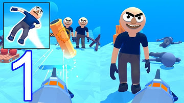 Gravity Shooter - Gameplay Walkthrough Part 1 (iOS, Android)