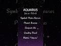 #aquarius