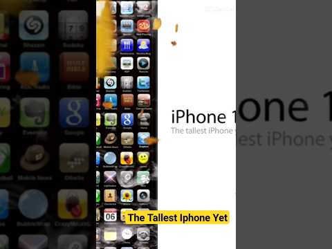 The Tallest iPhone