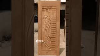 3D Door Design In Cnc Router Machine Cncwooddesignfurniturecncrouterwoodworking