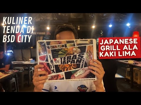 RESTORAN JEPANG PAKE TENDA PINGGIR PASAR!!!