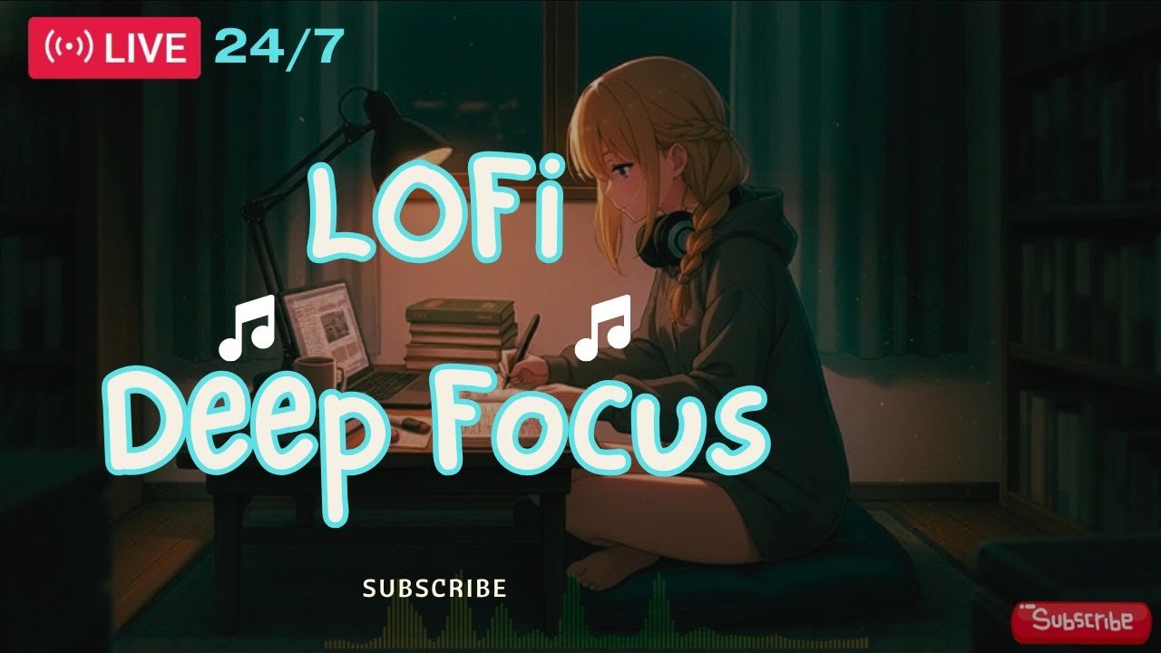 3AM Study Session 🎷 Deep Lofi Beats to Stay Focused Live