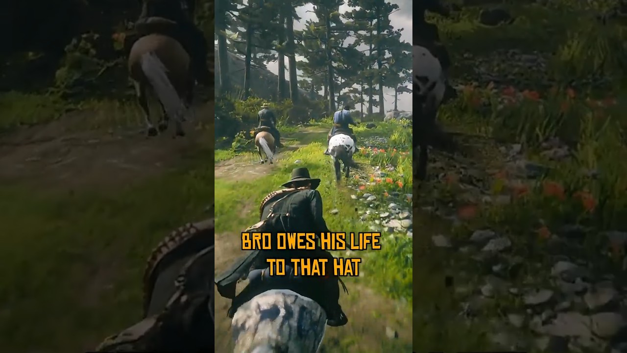 RDR 2 Bro’s Life Was Saved By His Hat #rdr2 #arthurmorgan #reddeadredemption2 #wildwest #gaming
