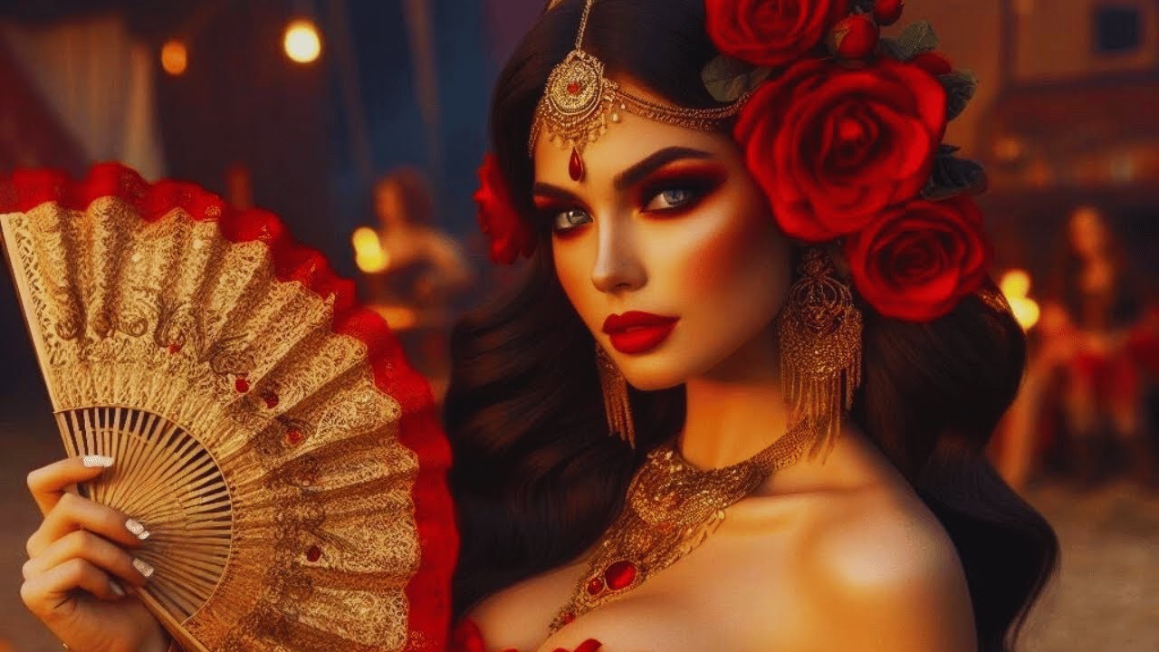 Cigana Rosa Vermelha! Bela, sensual, representa a paixão, o romance e a sabedoria.