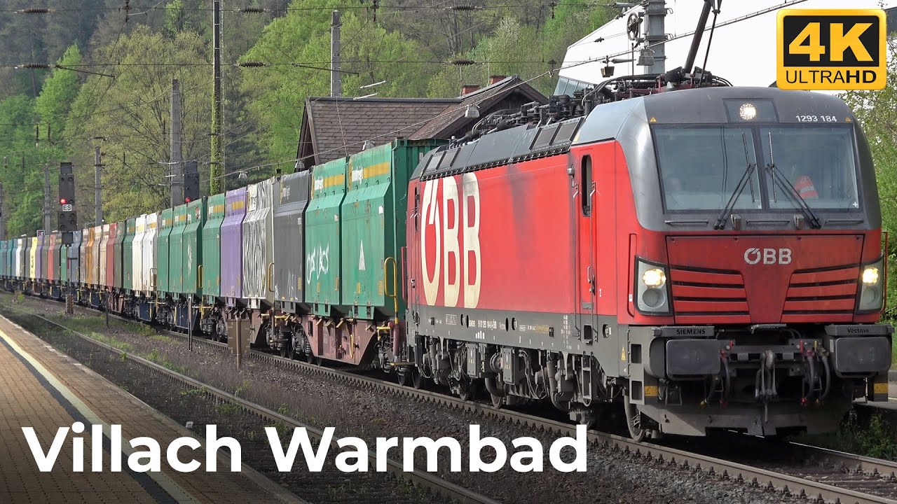 Villach Warmbad Bahnhof 15.04.2024