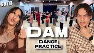 SB19's most COMPLETE Choreography YET... Waleska & Efra to SB19 - Dam Dance Practice