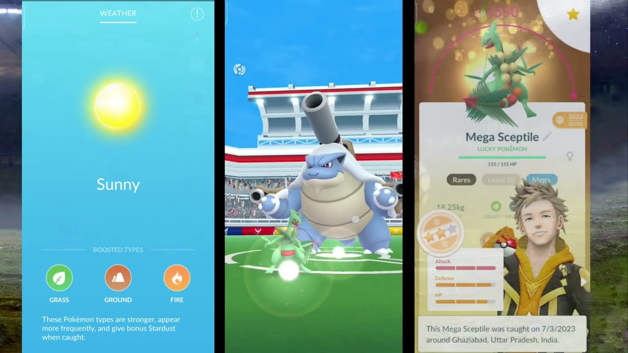 Mega Blastoise Solo in Pokemon Go 😱 | Zacian's Adventure Effect ⚔️ | 