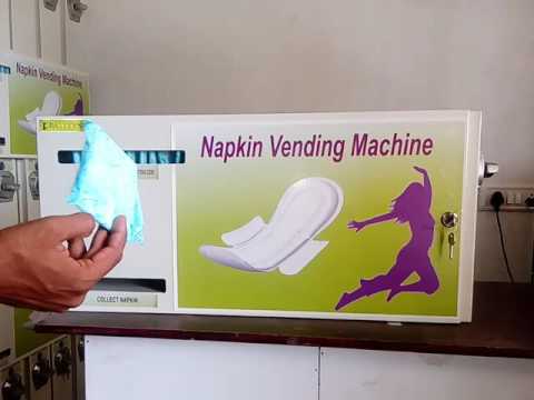 sanitary napkin vending machine