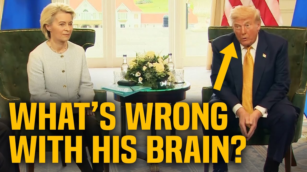 Trump’s brain short-circuits, STUNS world leaders