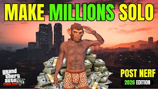 TOP 10 Ways to Make Money SOLO in GTA Online AFTER The Nerf
