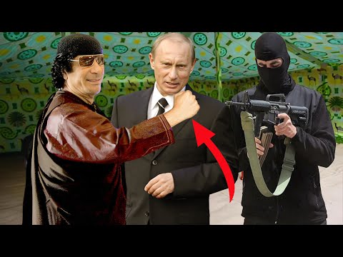 لماذا انفجر غضبا معمر القذافي بوجه الرئيس بوتين داخل خيمته وطلب منه مغادرة ليبيا في الحال