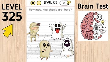 Brain Test Level 325 How Many Real Ghosts Are There?