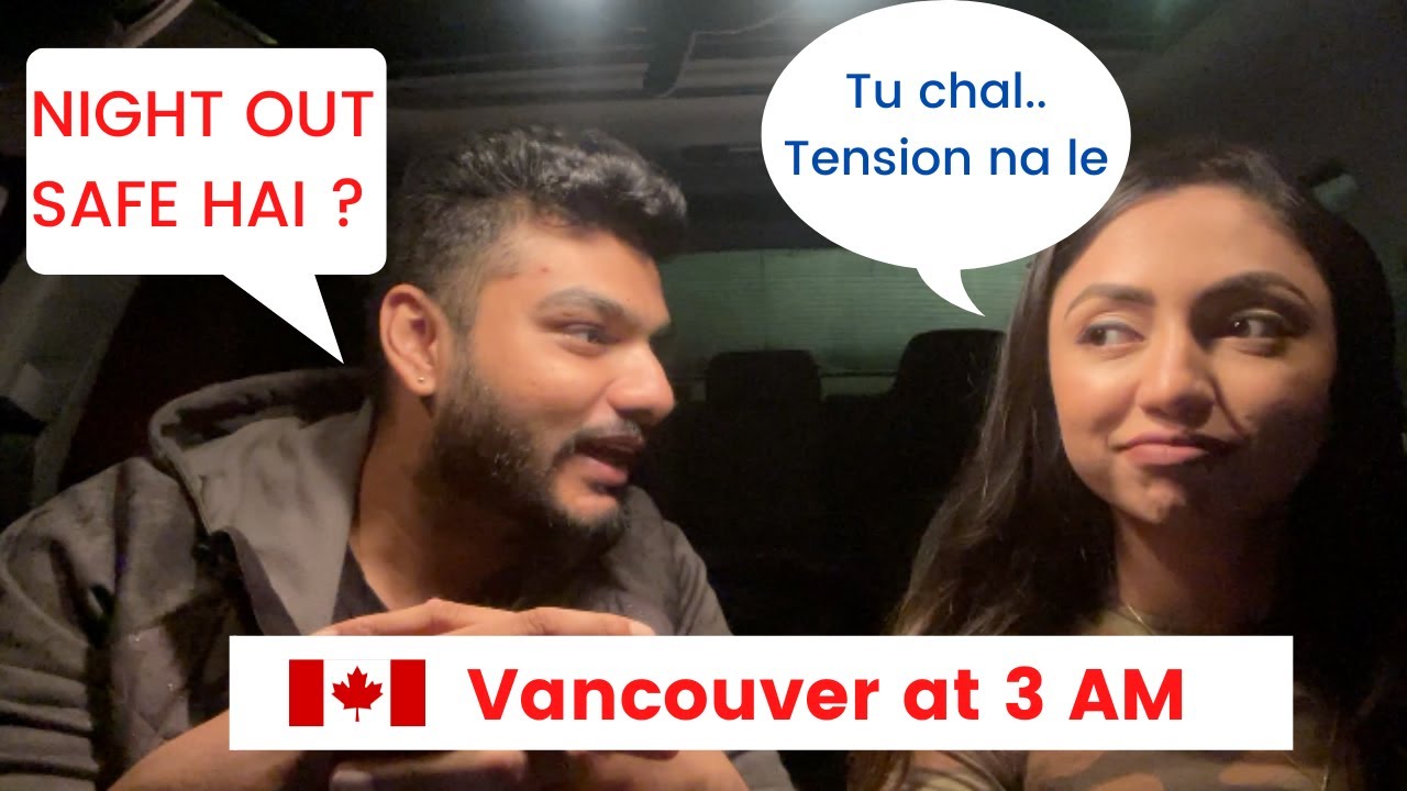 Is Vancouver safe at night Gehri at Vancouver Downtown Night Out in