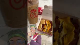 Trying Bacon Egg and Cheese Minis from Chick-fil-A
