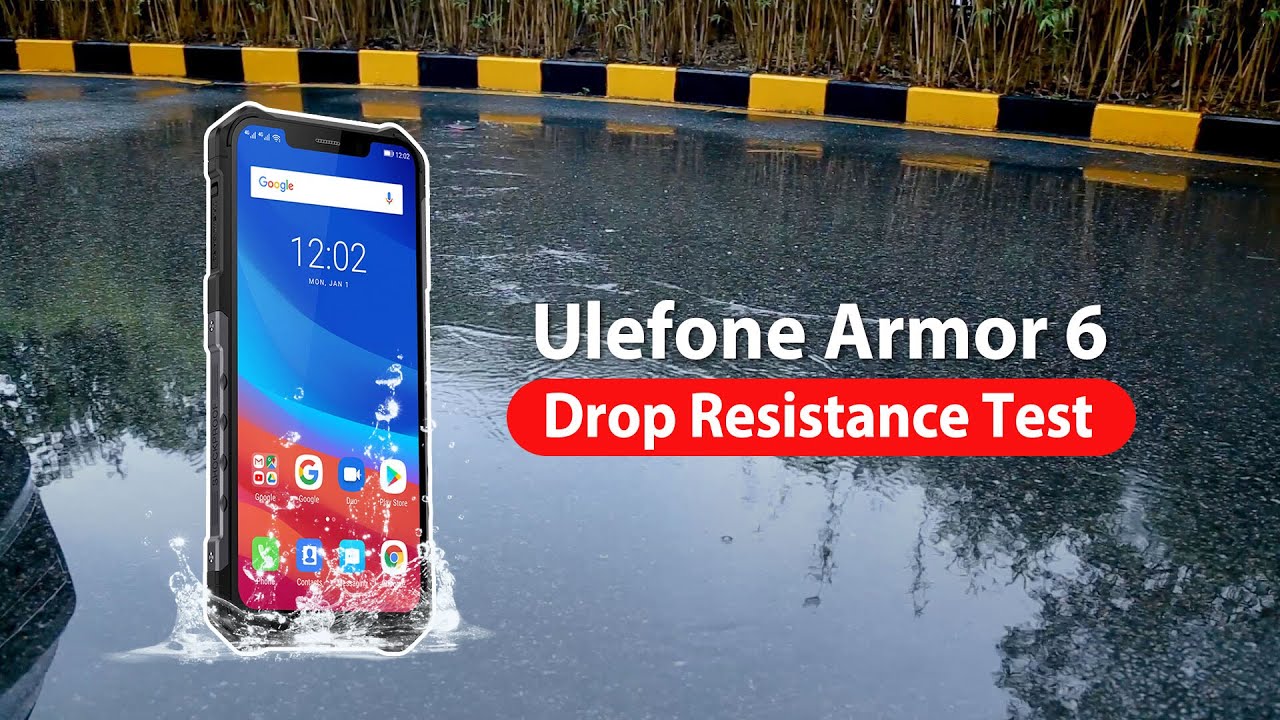 Top rugged Ulefone Armor 6 Drop Resistance Test|IP68