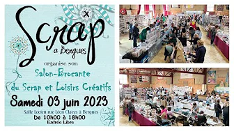 Visite du Salon de scrapbooking de Bergues 2023 thumbnail