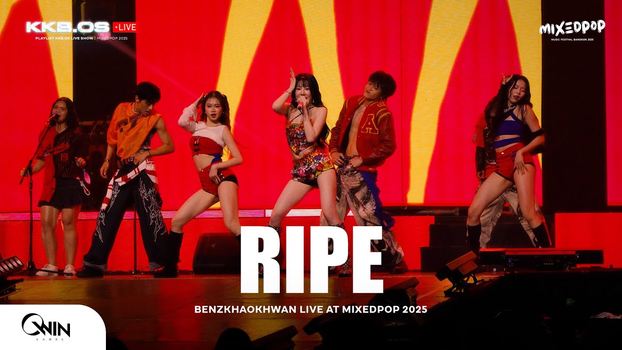 BENZKHAOKHWAN - คิดดีไม่ได้เลย (RIPE) I MIXEDPOP 2025【LIVE PERFORMANCE】