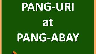 Iba't Ibang Uri Ng Pang Abay Worksheets - batibang