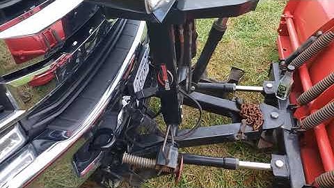 Western plow slow blinking red light on controller