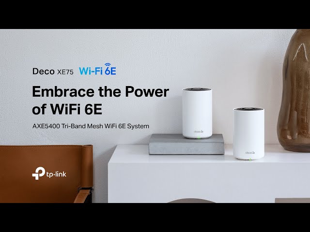 Deco XE75, AXE5400 Tri-Band Mesh WiFi 6E System - YouTube Deco XE75, AXE5400 Tri-Band Mesh WiFi 6E System - YouTube