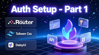 Part - 1: React Auth Setup with Firebase, React Router, Tailwind & DaisyUI | Bangla Tutorial