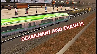 Euro Train Passenger Driving Simulator - Level 4 Still Fail Because Weird Bug Auto Derailment screenshot 4