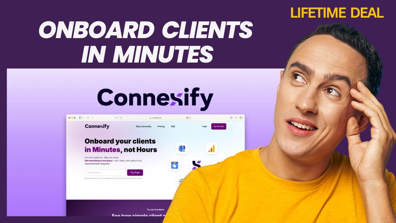 Connexify Lifetime Deal - Onboard Clients in Minutes with a No-code Access Setup Tool