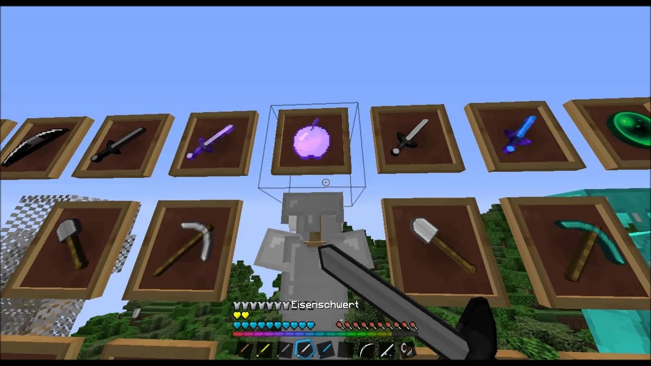 Minecraft 1.7 / 1.8 PvP Texturepack / Recourcepack [Enderboy_X´s Blue PvP Pack 2.0]