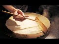 Japanese Street Food - CREPES, MOCHI, DANGO, White Strawberry Osaka Dessert Japan