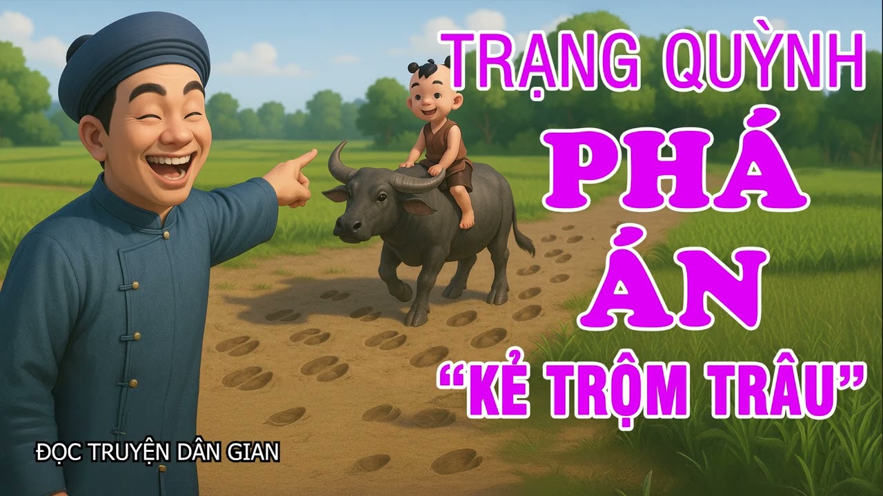 Trạng Quỳnh Phá Án: “KẺ TRỘM TRÂU” | Đọc Truyện Dân Gian