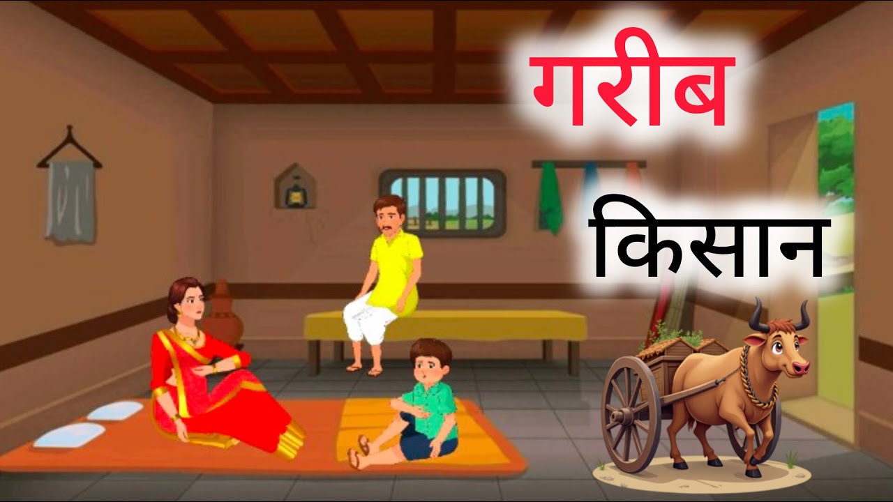 मेहनत की सुनहरी फसल || मोटिवेशनल स्टोरी / Hindi moral story || गरीब किसान कहानी / life lesson story.