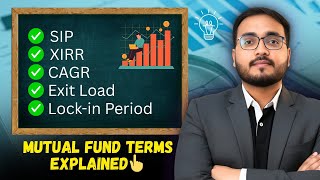 Mutual Fund Terms Explained 📈 | SIP, NAV, CAGR, XIRR Explained