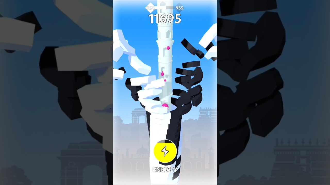 stack bounce game | #game #gaming #gamingvideos #gameplay #shorts - YouTube