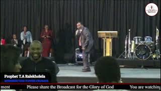 Prophet T.A Ralekholela Full Sermon - Test and Temptation