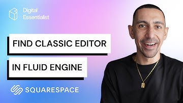 Squarespace How to Add A Classic Editor Section to Your Page [with Fluid Engine]