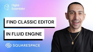 Squarespace How to Add A Classic Editor Section to Your Page [with Fluid Engine]