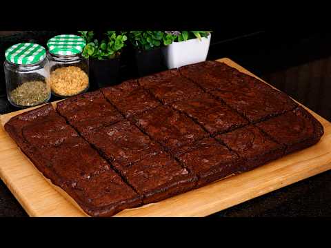 Cuando corto este brownie, no queda ni un pedazo!