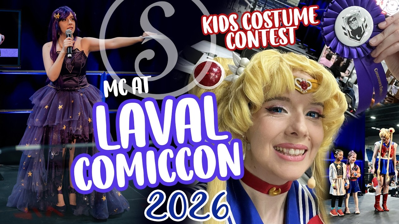 MC At Laval Comiccon Masquerade & the Kid's Costume Contest!