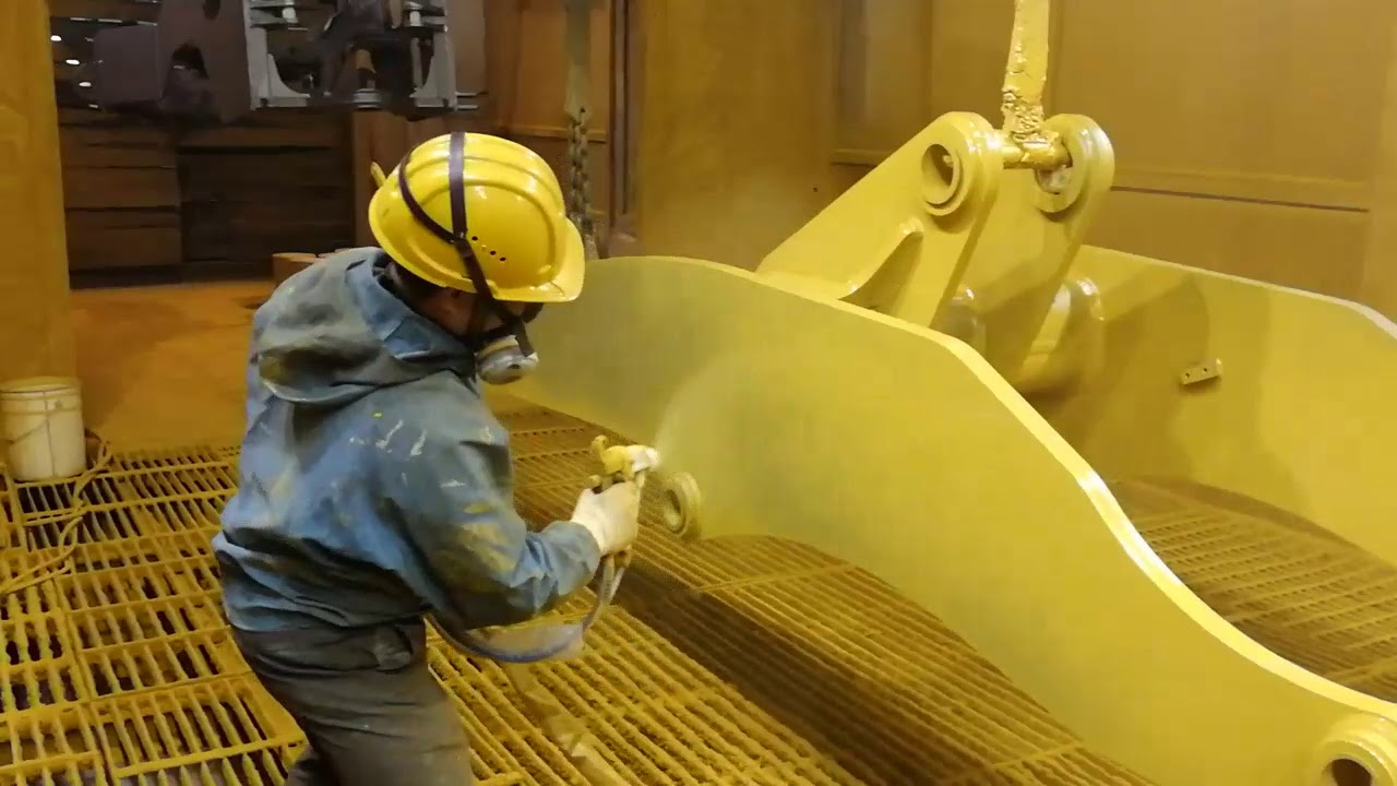 How to effectively spray painting large workparts? YouTube