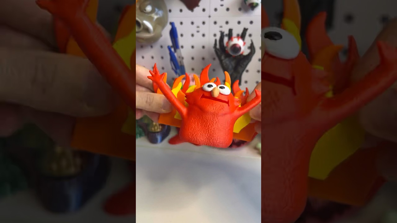 Elmo Rise - 3D printed!
