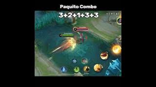 Paquito Combo For Beginners part2#mobilelegends #mlbb #guide #mlbbshorts #shorts