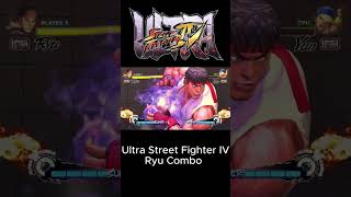 Ultra Street Fighter Ryu's Hadoken Combos. #streetfighter #ryu #games #usf4 #gaming