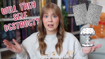 i must unhaul these books? reacting to my 2025 self destruct tbr