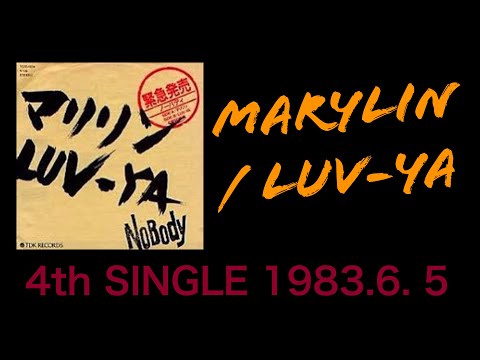 POP GEAR｜NOBODY｜2nd ALBUM｜1983.4.21 - YouTube