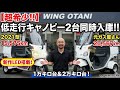 【超希少】最近めっきり出ない低走行ジャイロキャノピー（1万＆2万キロ台）が2台同時入庫！【早い者勝ち】株式会社WINGオオタニ　埼玉県三郷市